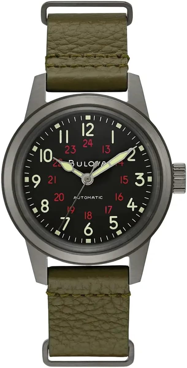 Detalle de Bulova Orologio unisex caqui automatico 38 mm