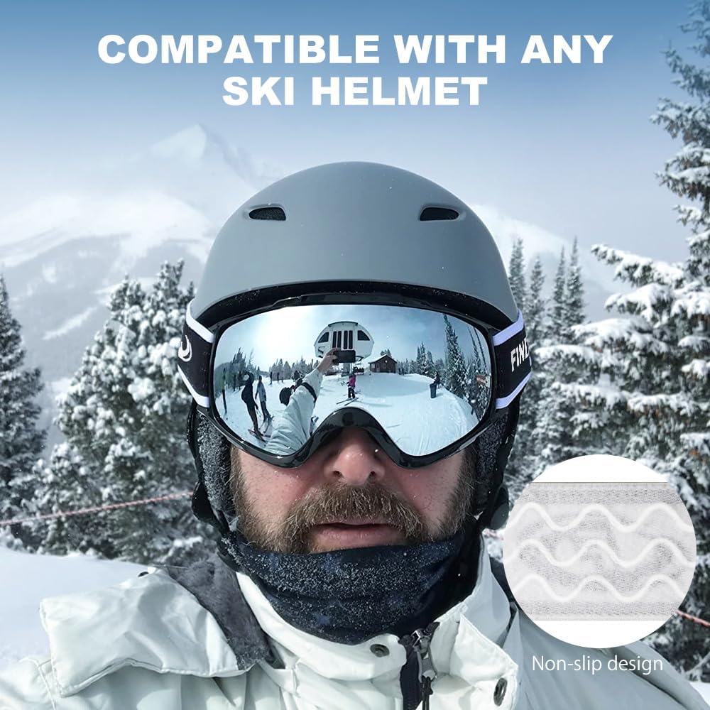 Thumbnail 5 de findway Ski Goggles OTG Over-Glasses Snow Goggles
