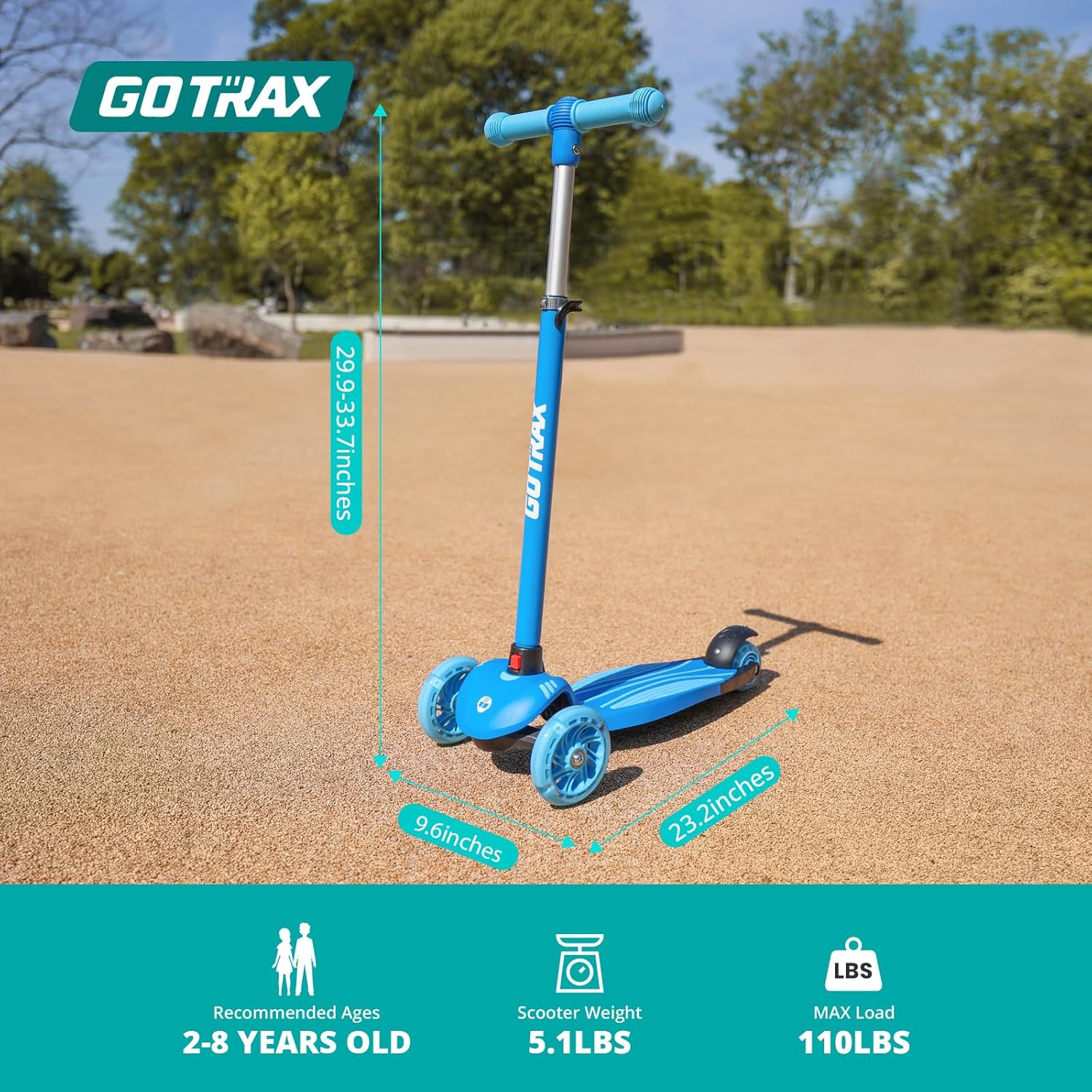 Thumbnail 6 de Gotrax KS1 Kick Scooter 110 lb 🛴