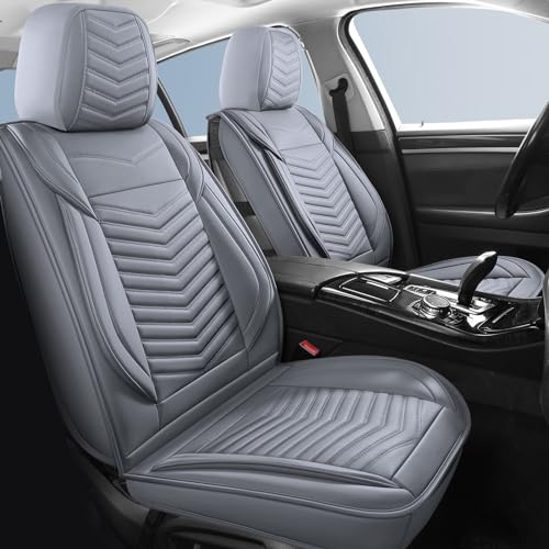 Detalle 2 de HChengkikz Style1 5-Piece Car Seat Covers, Grey