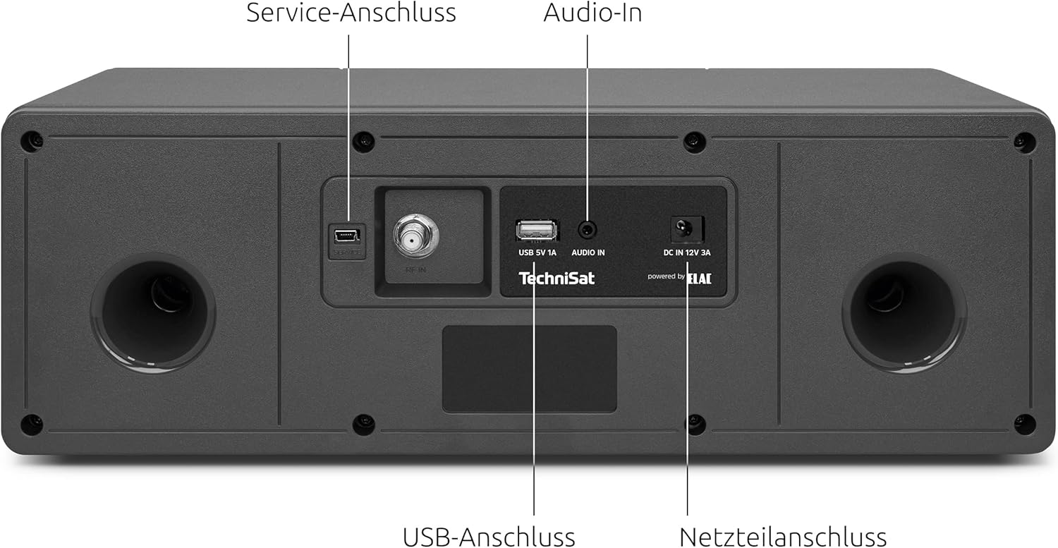 Thumbnail 1 de TechniSat DIGITRADIO 3 IR Kompaktanlage: DAB+-Radio mit CD-Player, Bluetooth & Internetradio