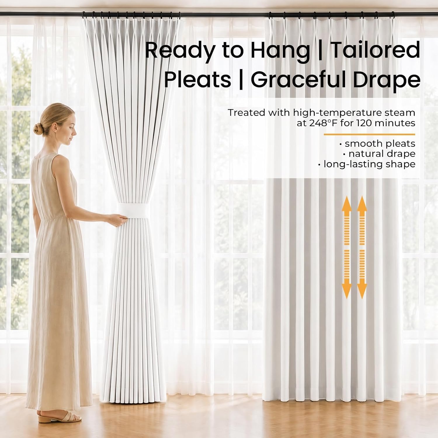 Thumbnail 6 de Blackout Curtains, 90-Inch Length