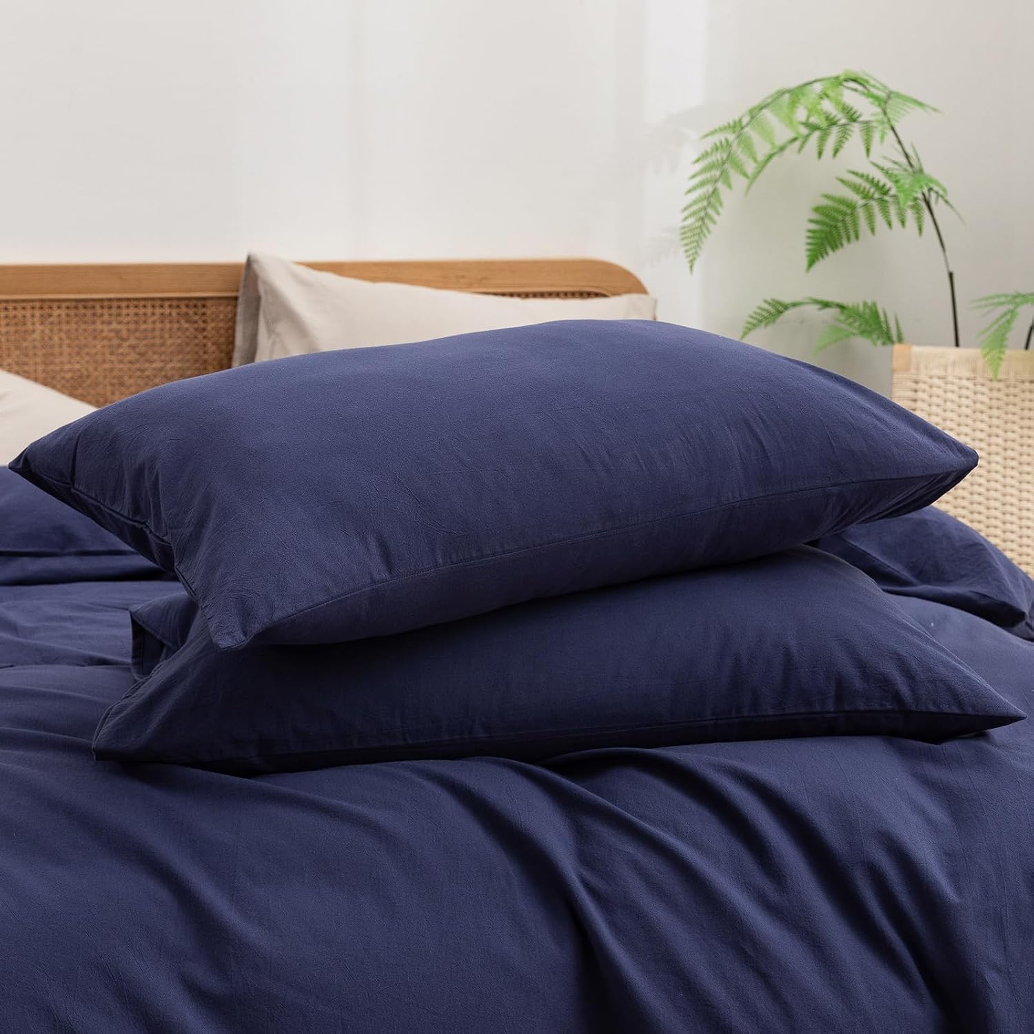 Thumbnail 6 de BESTOUCH Duvet Cover Set Full 80x90 in