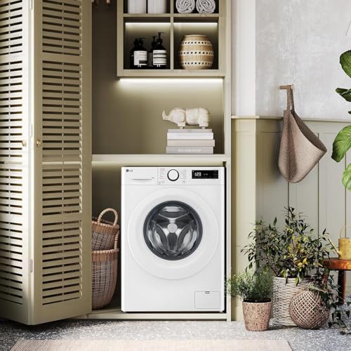 Detalle de LG AI DD F4R3010NSWW: lavatrice frontale 10 kg con AI DD, vapore e motore Direct Drive
