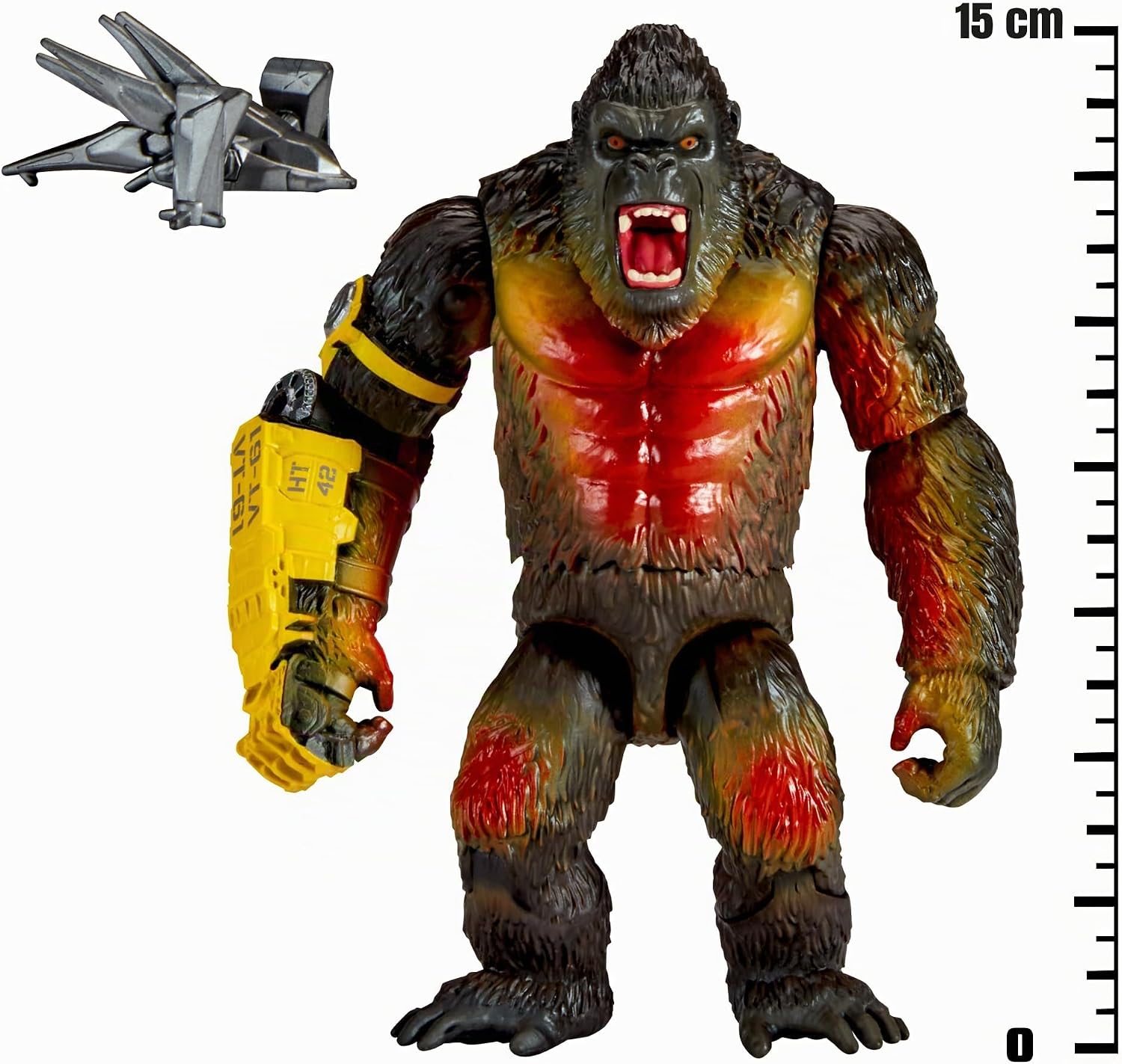Thumbnail 2 de MonsterVerse Godzilla x Kong: Confezione da 2 statuette articolate 15 cm – Kong vs Skar King