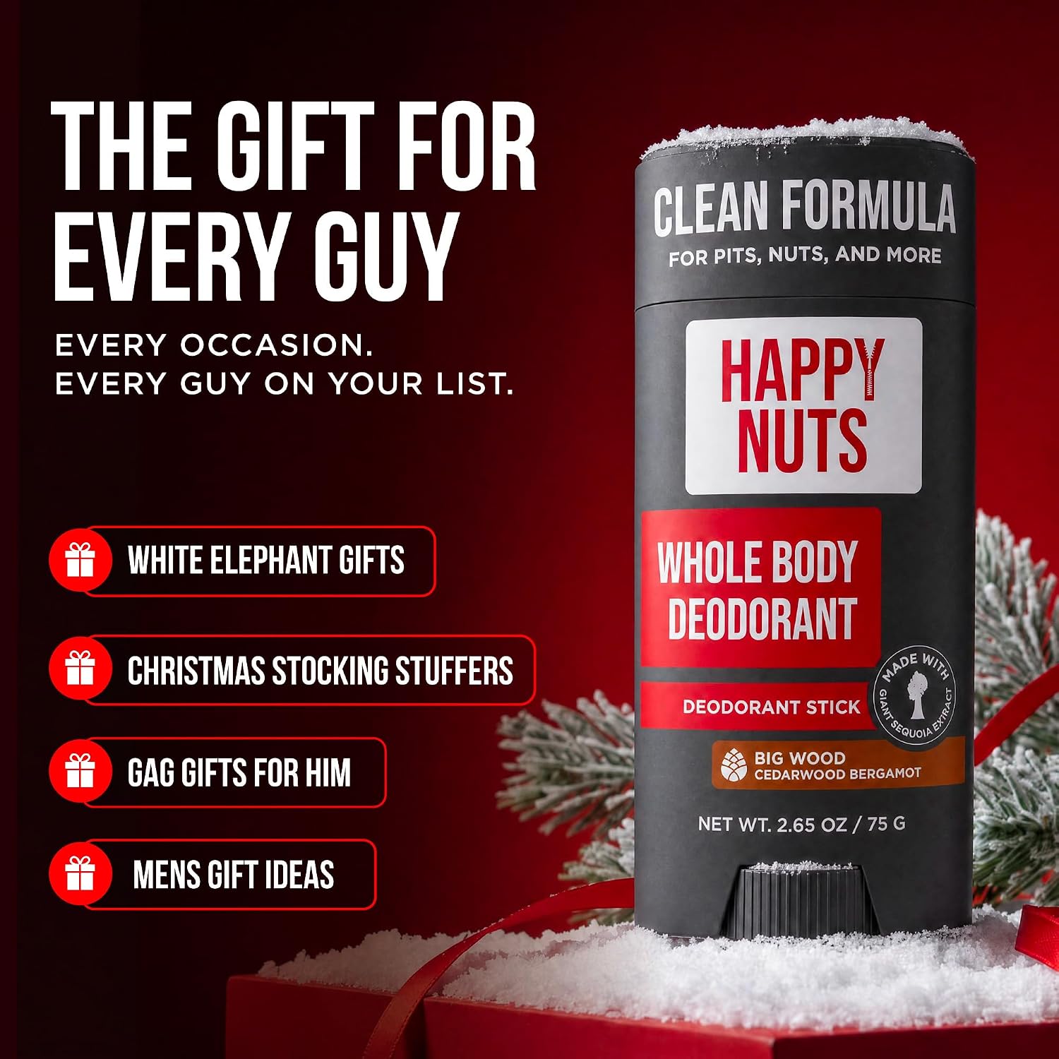Detalle 1 de Happy Nuts Whole-Body Deodorant