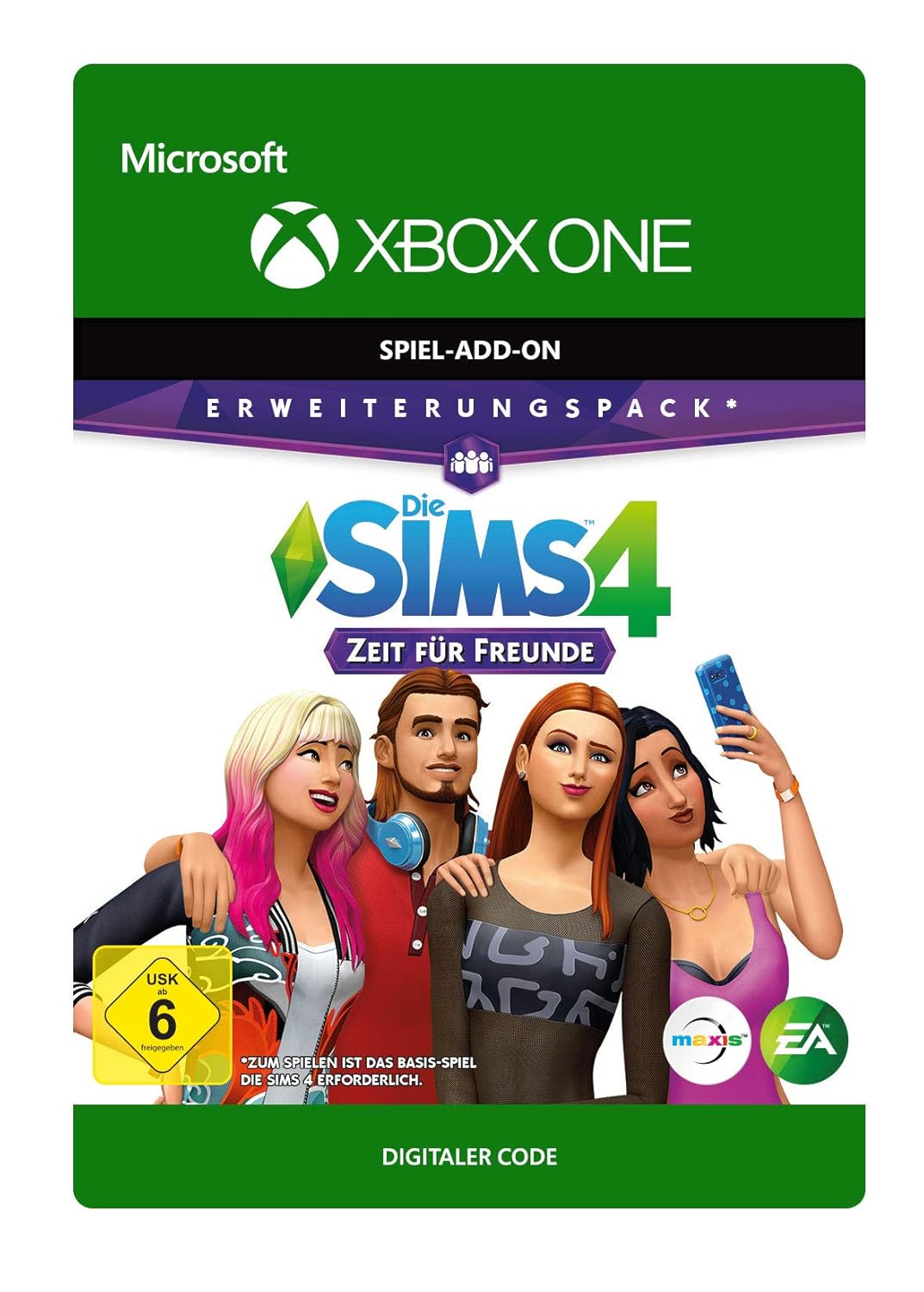 Detalle de Die Sims 4 Dschungel – Abenteuer (GP 6) DLC für Xbox One als Download-Code