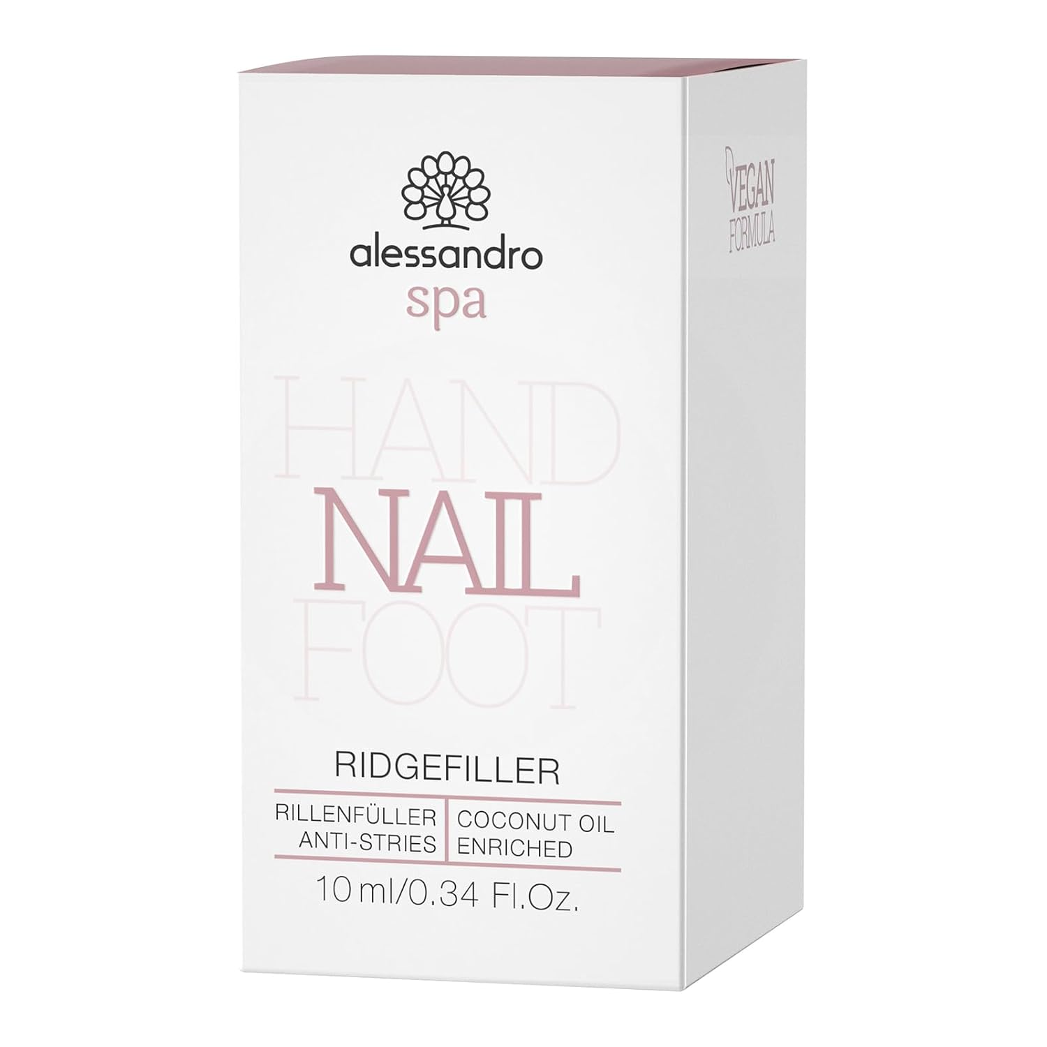 Detalle 2 de alessandro Spa Rillenfüller - Multifunktionslack 10 ml und Pflegerosa