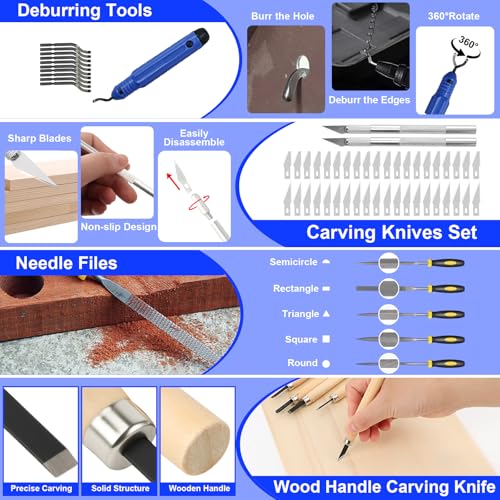 Detalle de YOTINO 209PCS USB 3D Printer Tool Kit – Complete Accessory Set with EVA Case