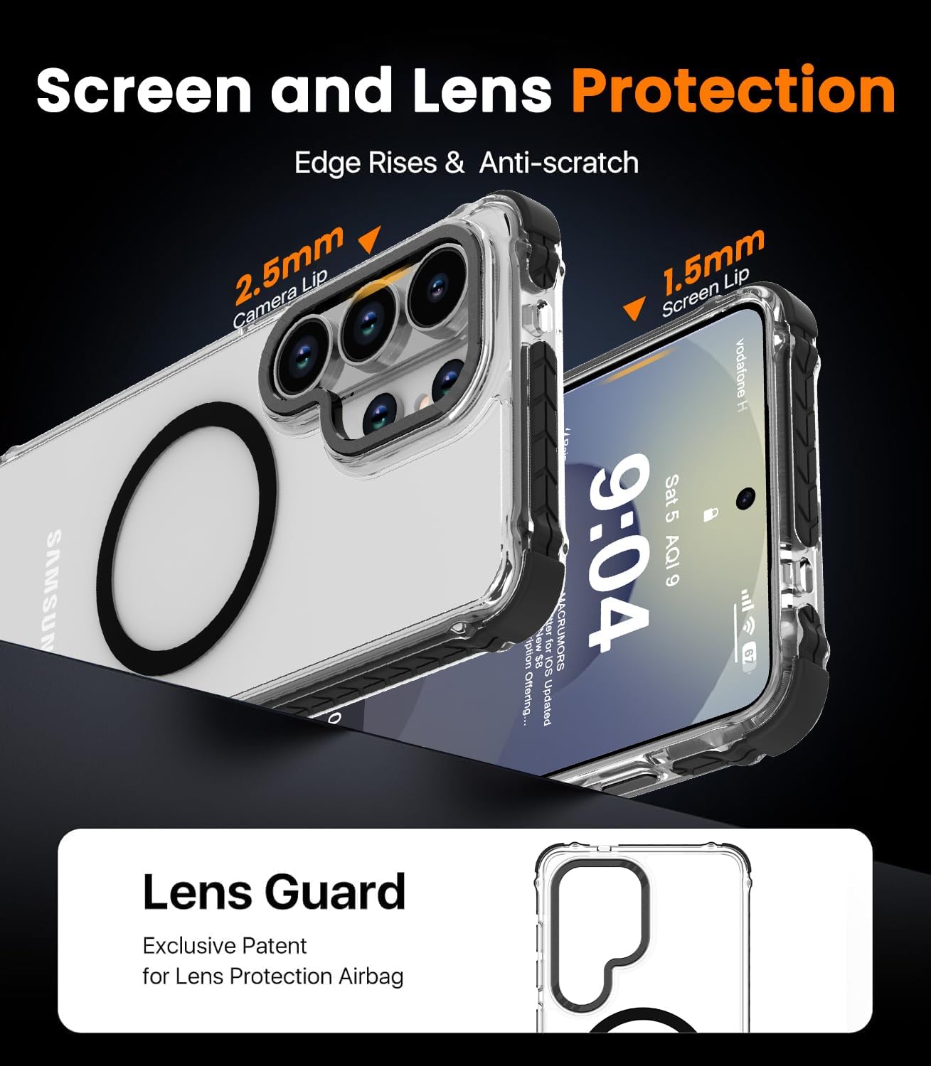Thumbnail 5 de DeerLamn Strong Magnetic Case for Galaxy S26 Ultra