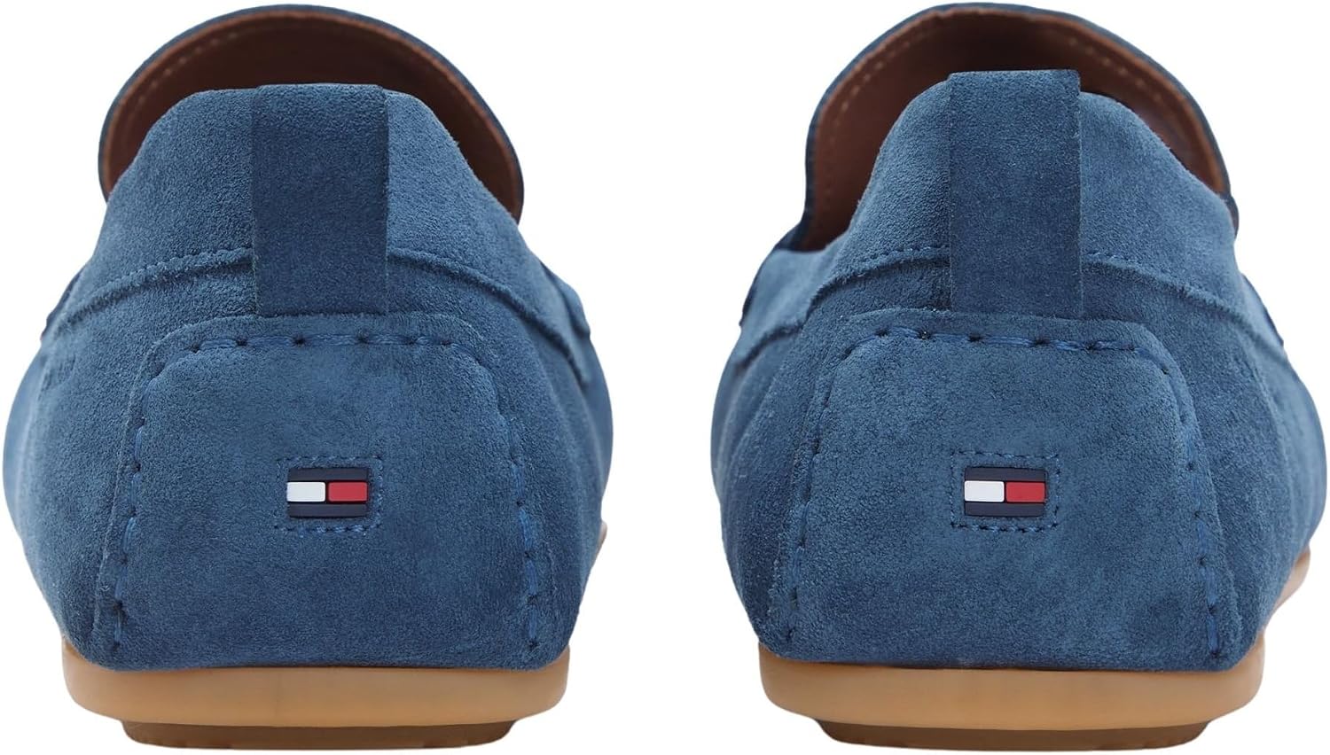 Detalle de Tommy Hilfiger Herren Core Hilfiegr Suede Driver – Fahrerschuhe aus Leder