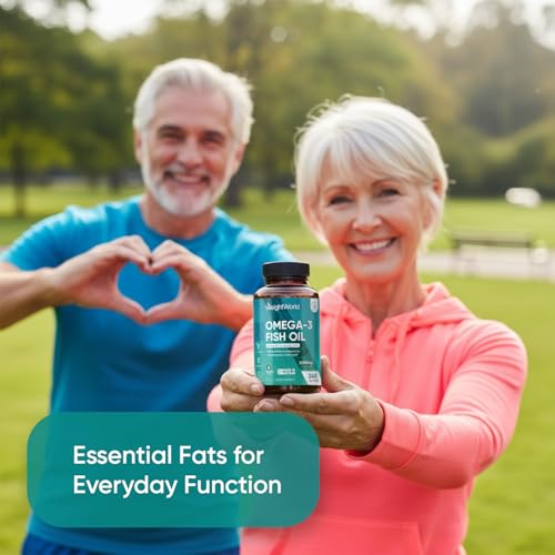 Detalle de Omega 3 Fish Oil 2000mg (660mg EPA & 440mg DHA) 240 Softgels by WeightWorld