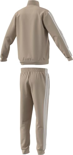 Thumbnail 2 de adidas Hombre Sportswear Basic 3 Stripes Tricot Track Suit – Crystal Linen/White (S)