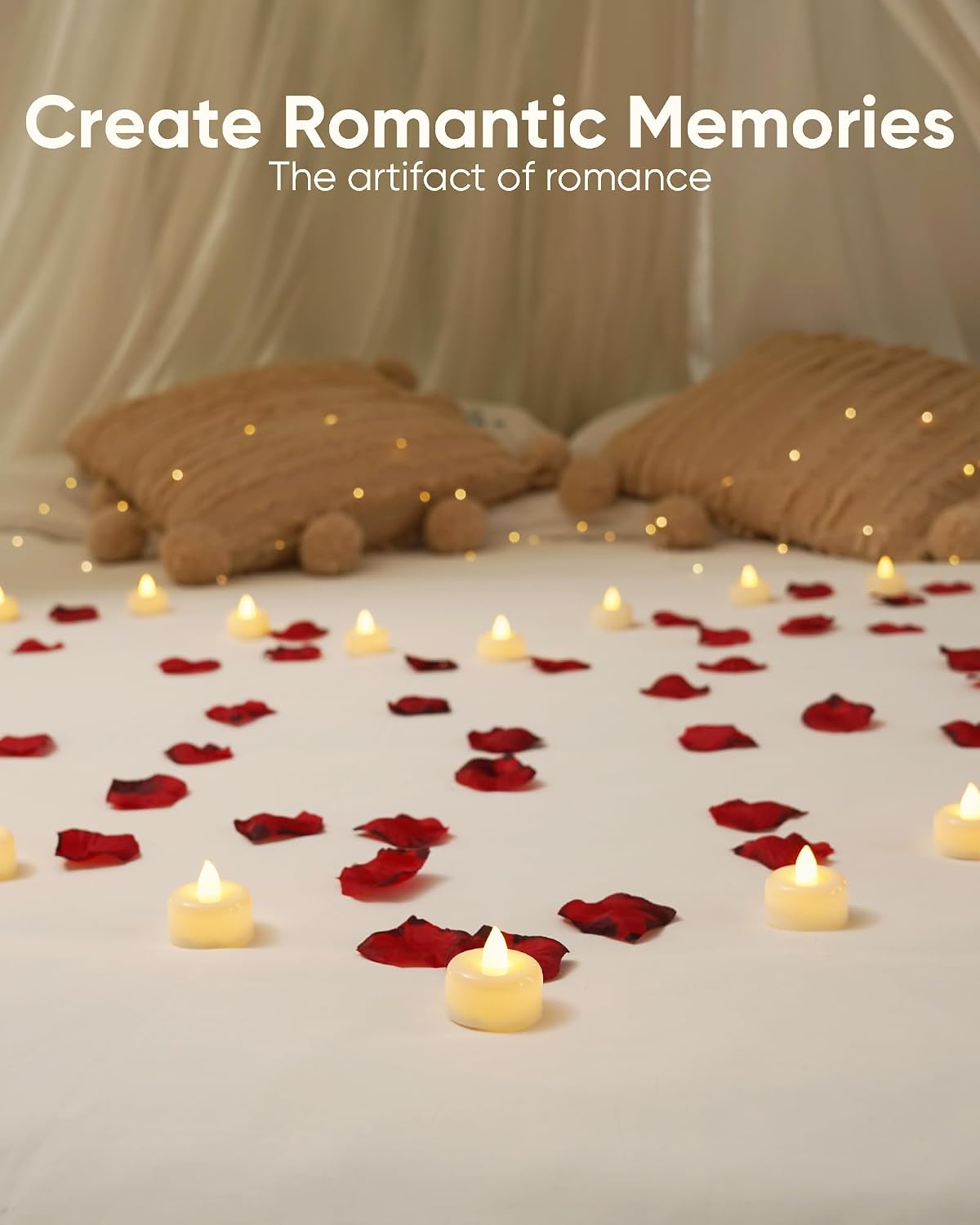 Thumbnail 3 de AMAGIC 24 Pack Battery Operated Flameless LED Tea Lights