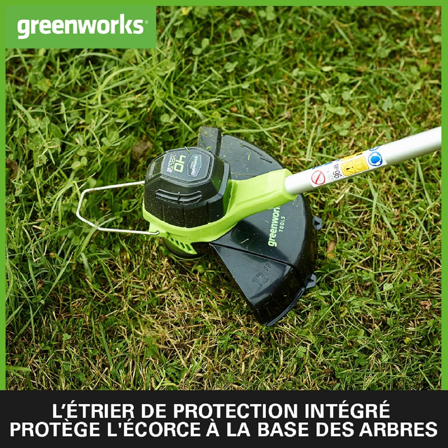 Thumbnail 2 de Greenworks Coupe-bordure sans fil 30 cm