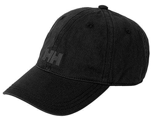 Helly Hansen Unisex Gorra con logotipo, negro