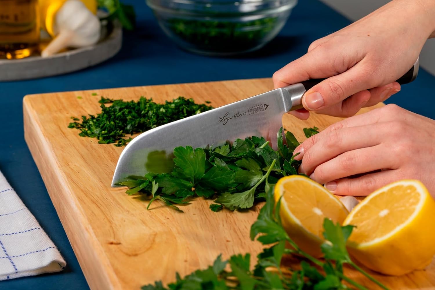 Thumbnail 3 de Lagostina Iceforce Coltello Santoku 18 cm