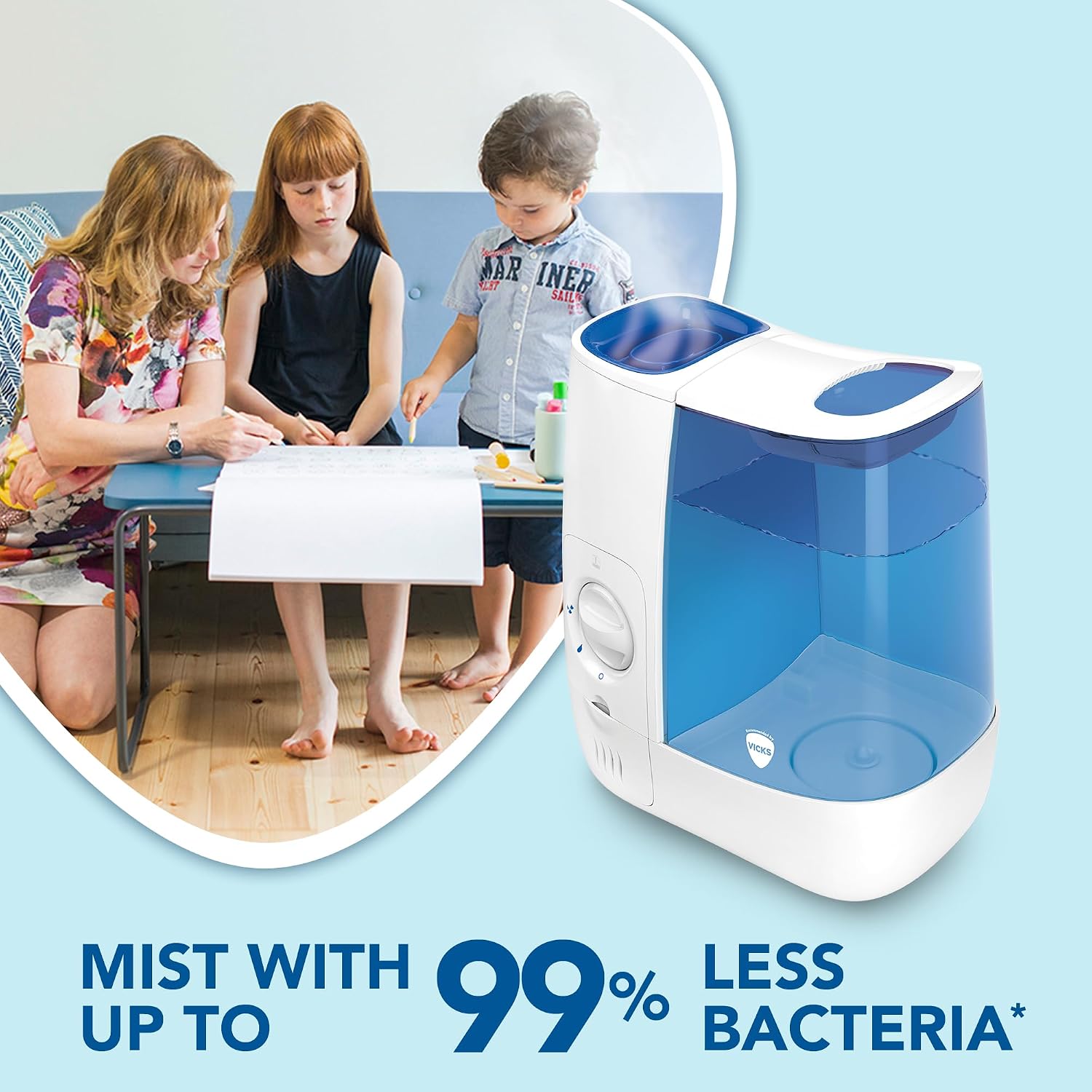 Detalle de Vicks VH845 Warm Mist Humidifier 3.8 L