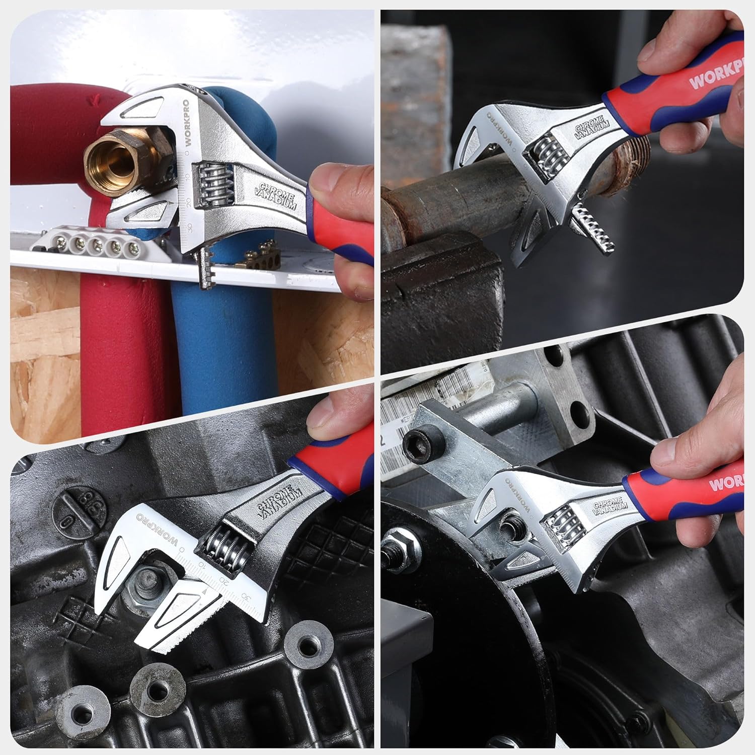 Thumbnail 6 de WORKPRO Wide Mouth 42mm 2-in-1 Wrench