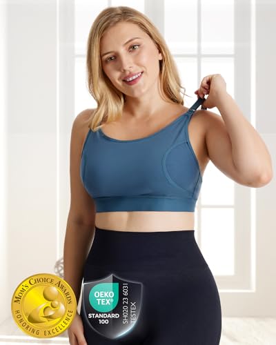 Detalle 2 de momcozy Soutien-gorge d’allaitement et de pompage mains libres réglable