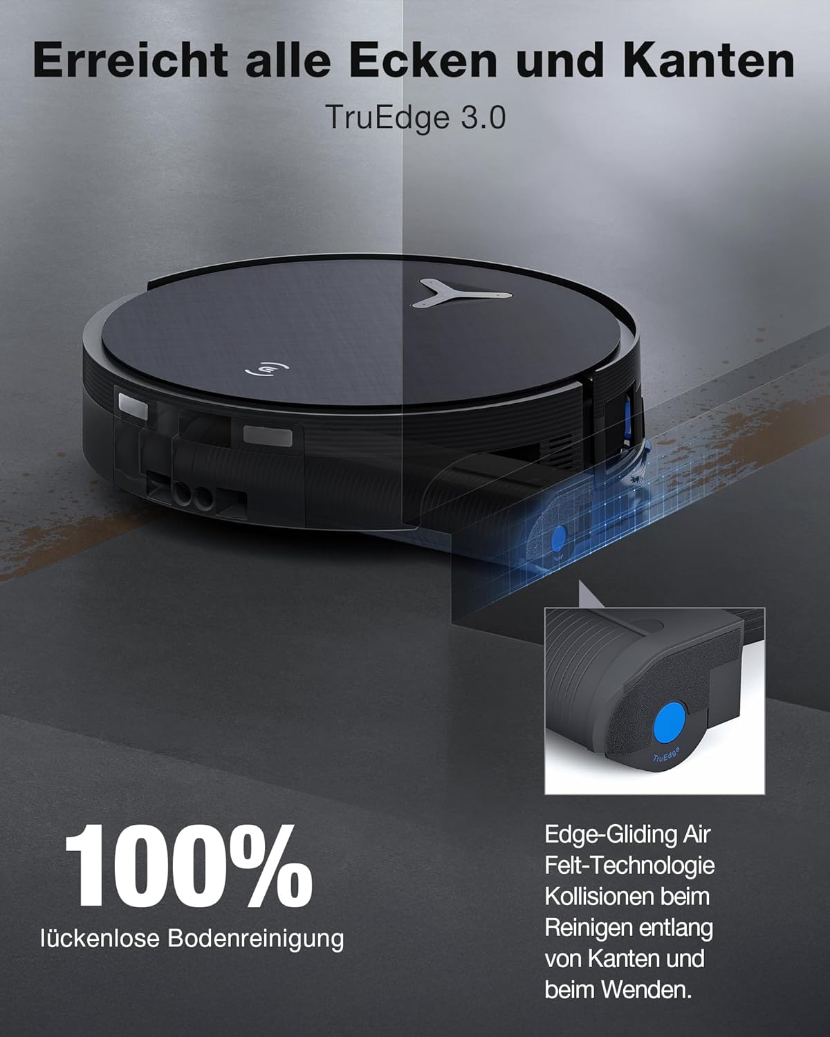 Thumbnail 6 de ECOVACS DEEBOT X12 OmniCyclone – Saugroboter mit Wischfunktion, BLAST & FocusJet