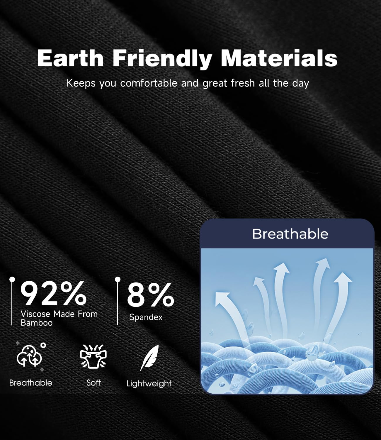 Detalle 2 de BAMBOO COOL Bamboo Boxer Briefs