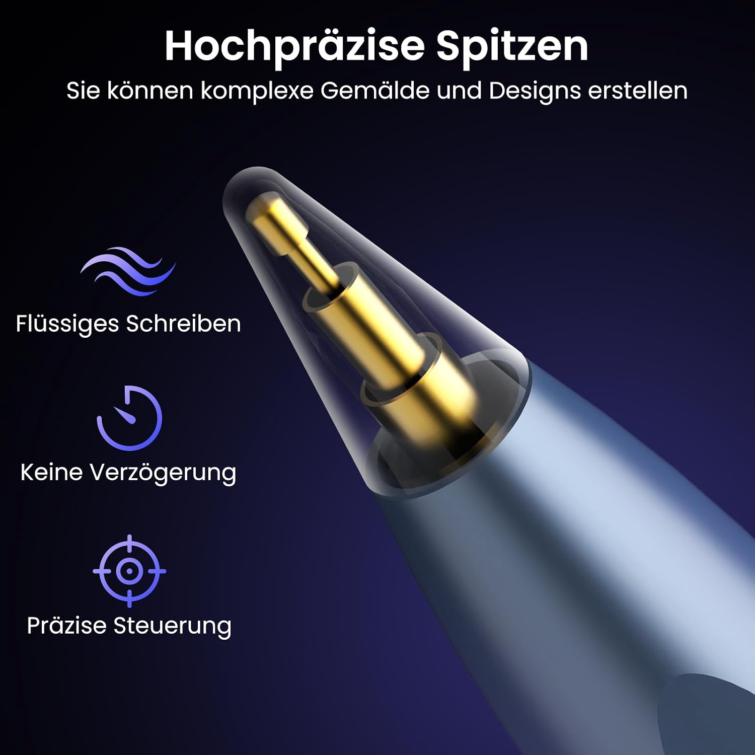 Detalle 2 de Mixoo Stylus Pen für iPad 11 Stunden