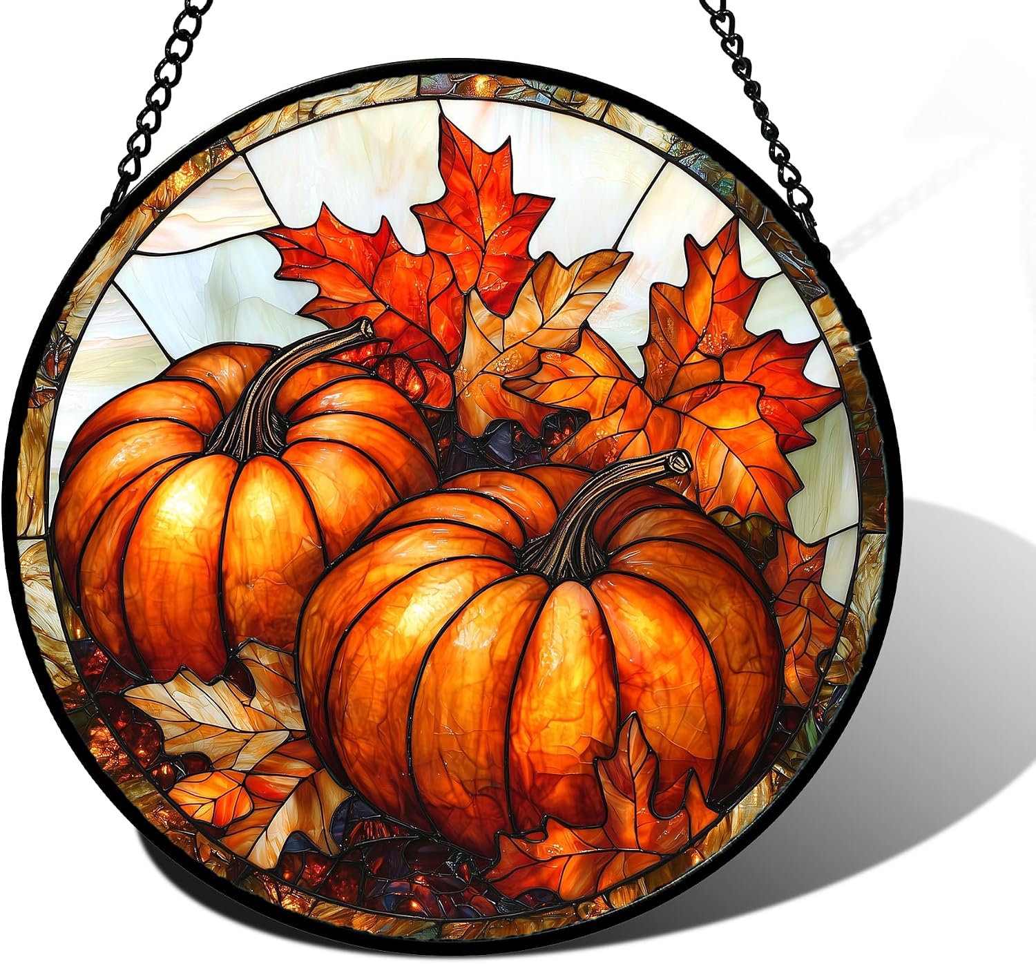 Detalle de Stained Glass Suncatcher, 7.8-Inch