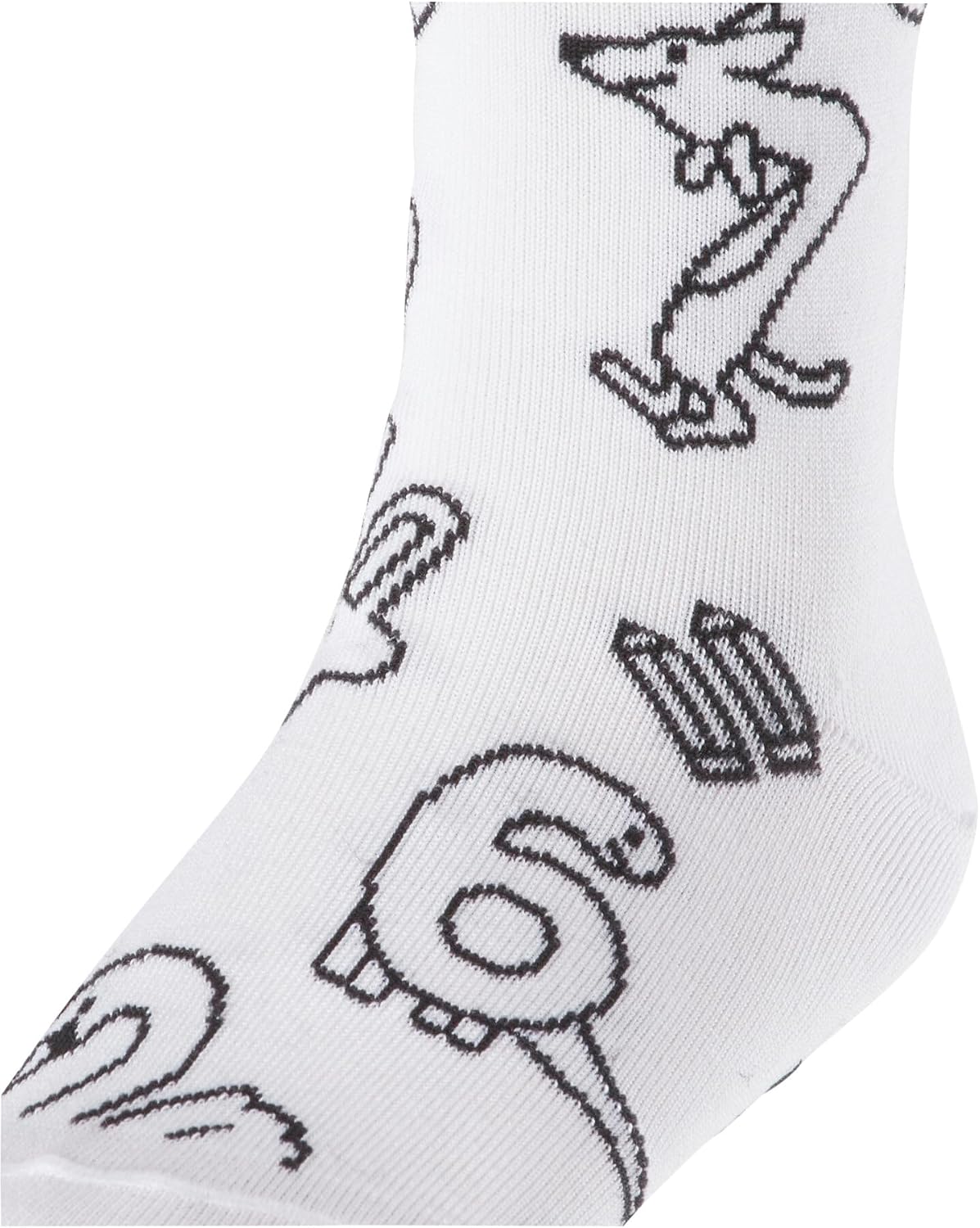 Detalle de FALKE mixte enfant Paint Your Own Socks – chaussettes respirantes en coton renforcé à personnaliser
