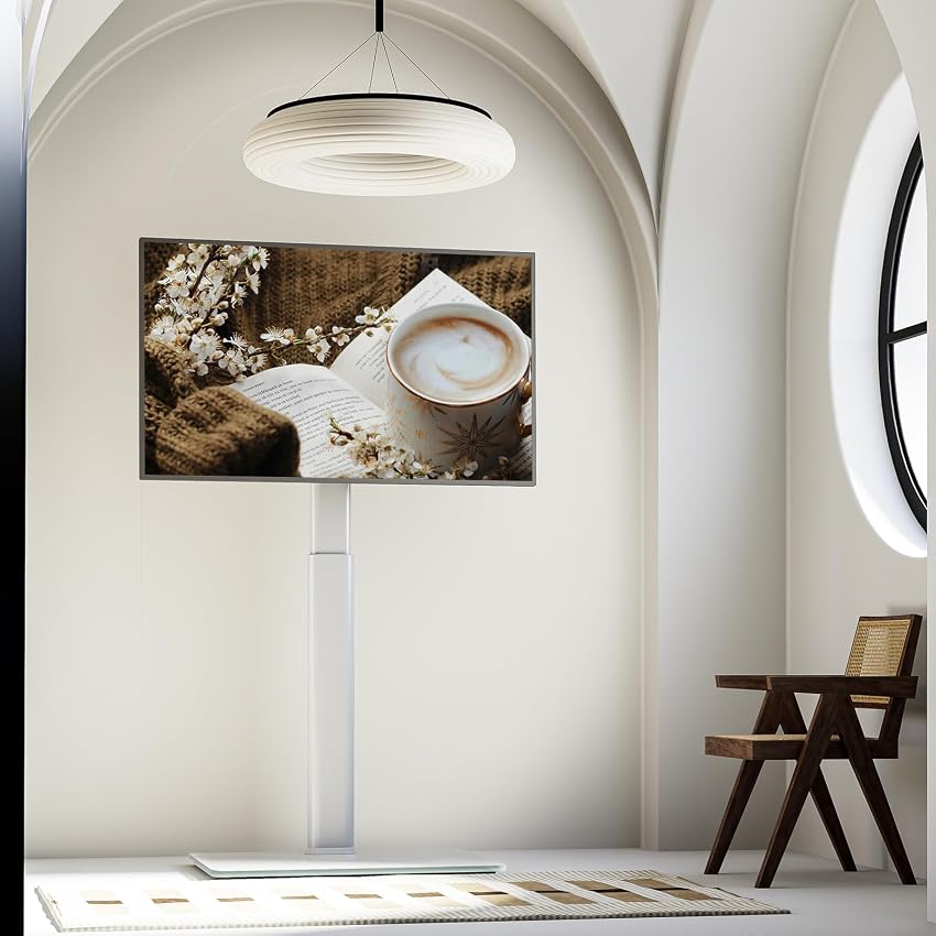 Thumbnail 6 de AX WABER TV Floor Stand 9-Level Height, 70° Tilt