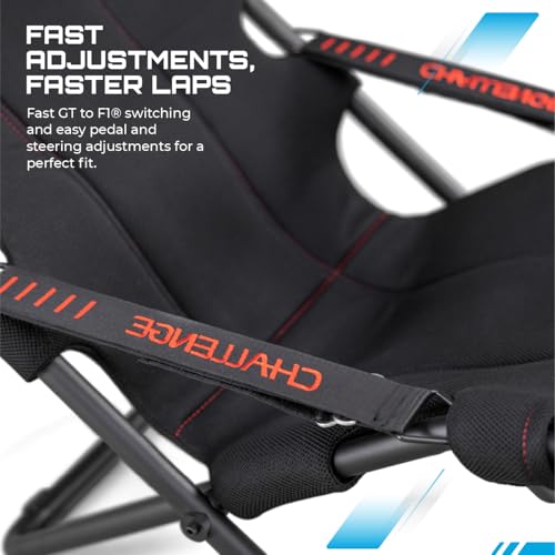 Detalle 2 de PLAYSEAT Challenge ActiFit: cabina de carreras plegable para poco espacio