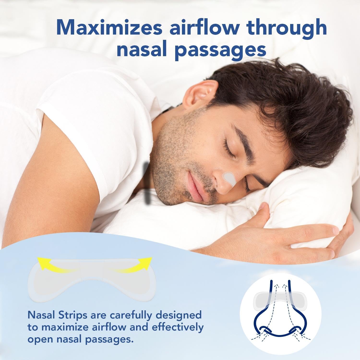 Thumbnail 1 de Nasal Strips, 60 Count