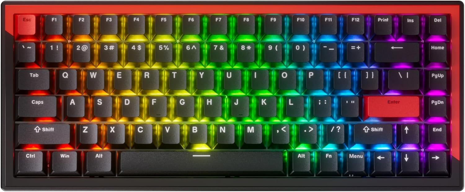 Detalle de DrunkDeer G75 Rapid Trigger Tastatur – 75% ANSI, Esports-Performance mit magnetischen Schaltern