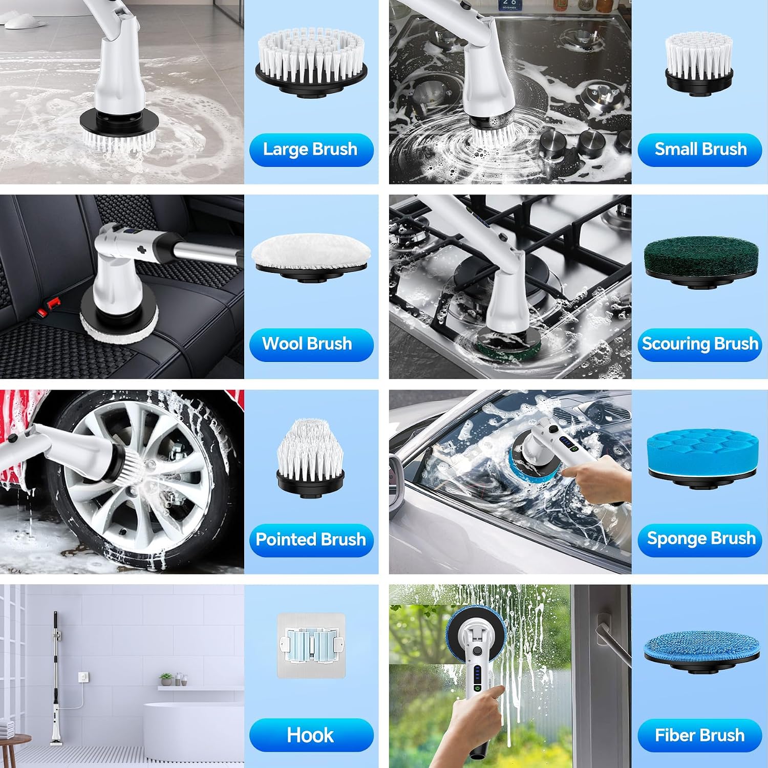 Thumbnail 5 de Airlovers Electric Cleaning Brush 2025 🧹