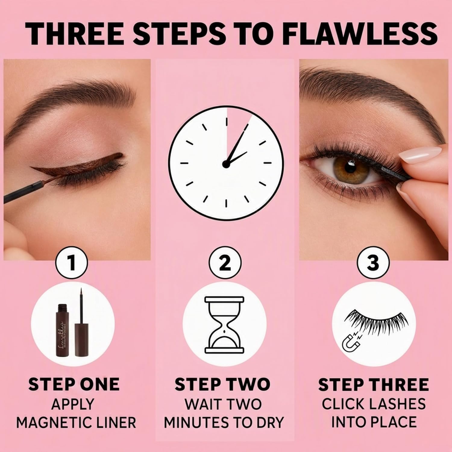 Detalle de Luxillia Magnetic Eyeliner, Brown