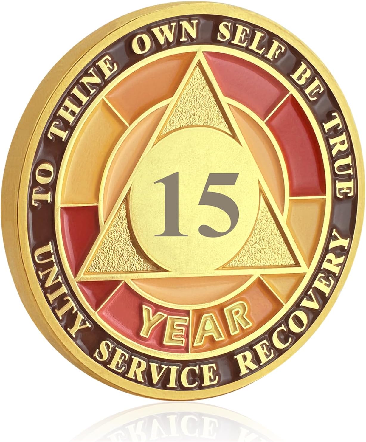 Detalle 2 de Sobriety Coin, Zinc Alloy