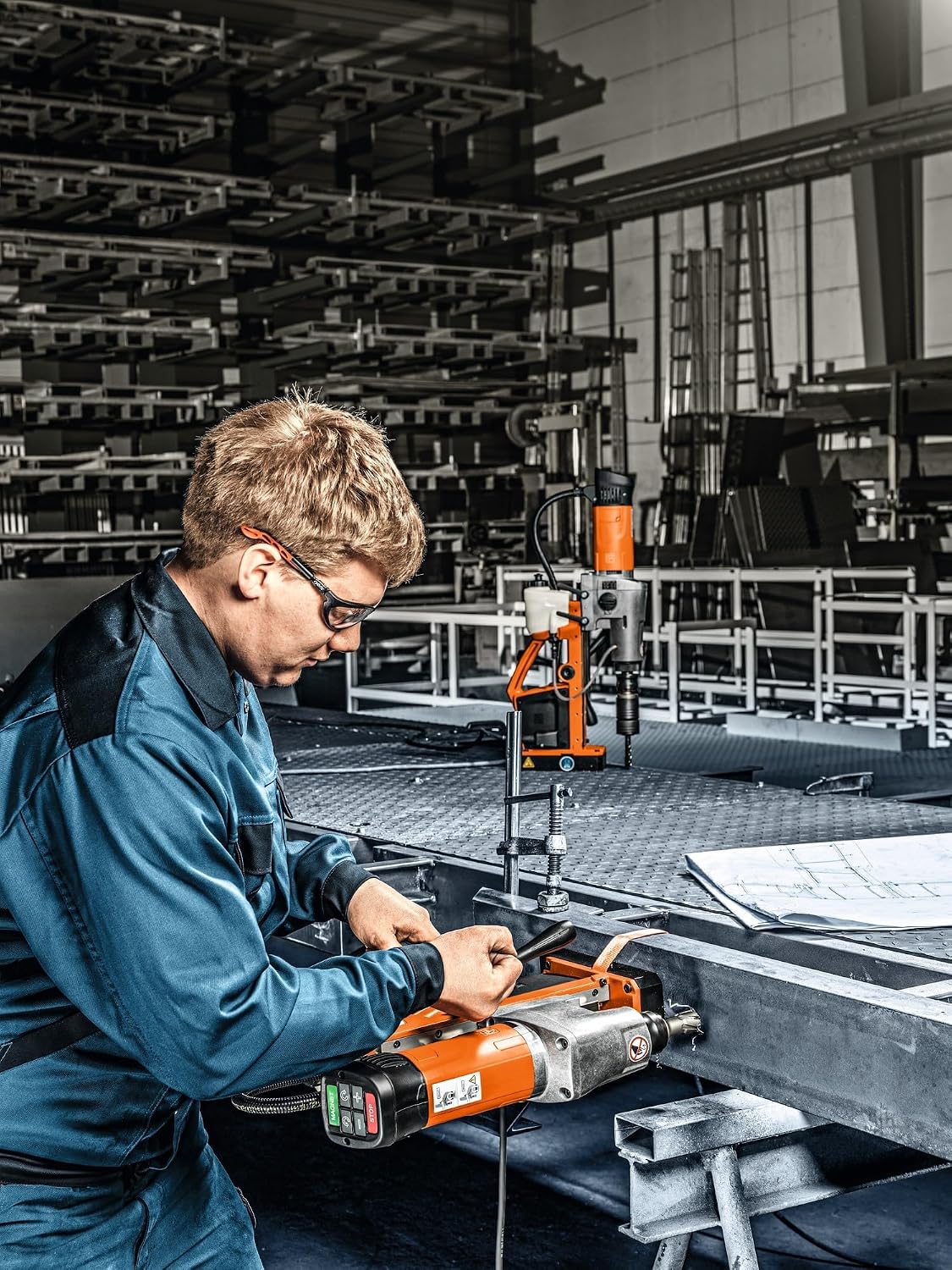 Detalle 2 de FEIN Best of QuickIN – zestaw wierteł rdzeniowych do metalu, 12–22 mm