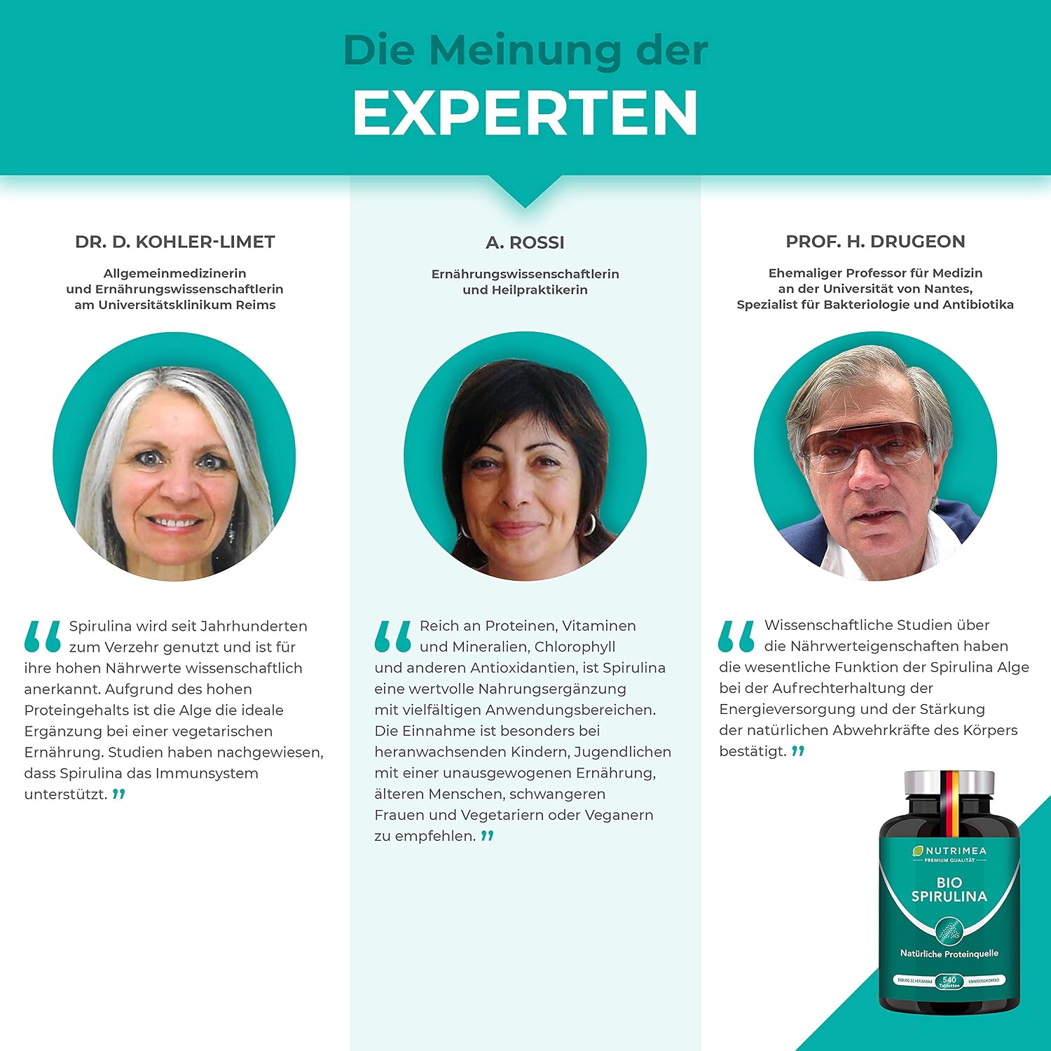 Thumbnail 5 de Spirulina BIO Presslinge 540 Tabletten đ