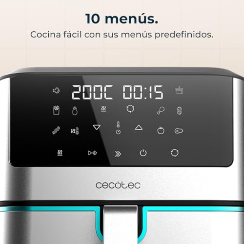 Thumbnail 6 de Cecotec Freidora de Aire sin Aceite 8L Air Fryer Cecofry Supreme 8000: cocina rápida y saludable