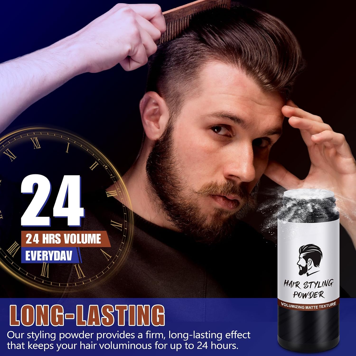Detalle 2 de Volumen Puder 2 Stück für Männer
