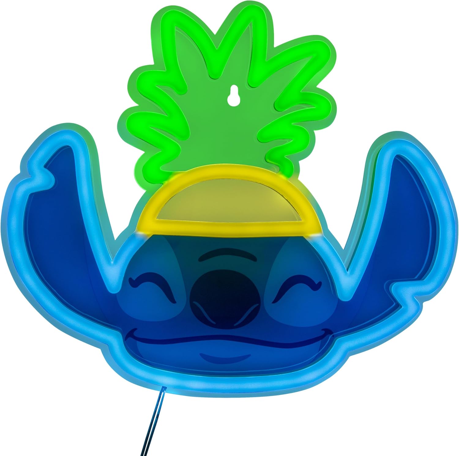 Detalle de Paladone Applique murale néon LED Lilo & Stitch - Licence officielle Disney