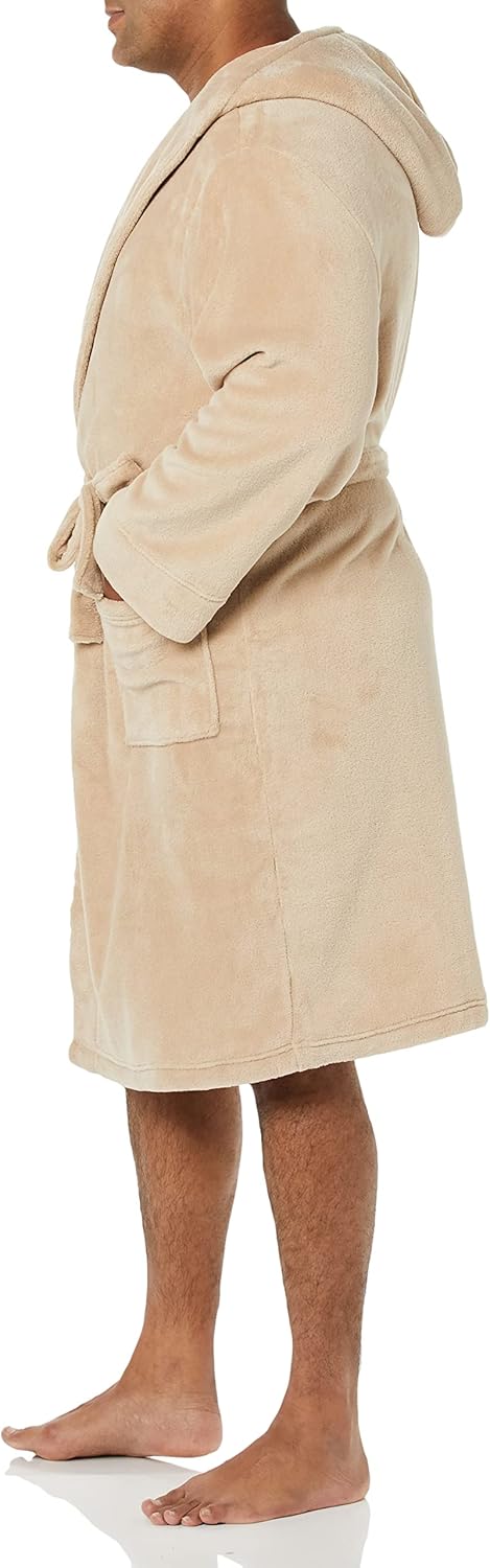 Thumbnail 2 de Amazon Essentials Men’s Mid-Length Plush Dressing Gown (Relaxed Fit)