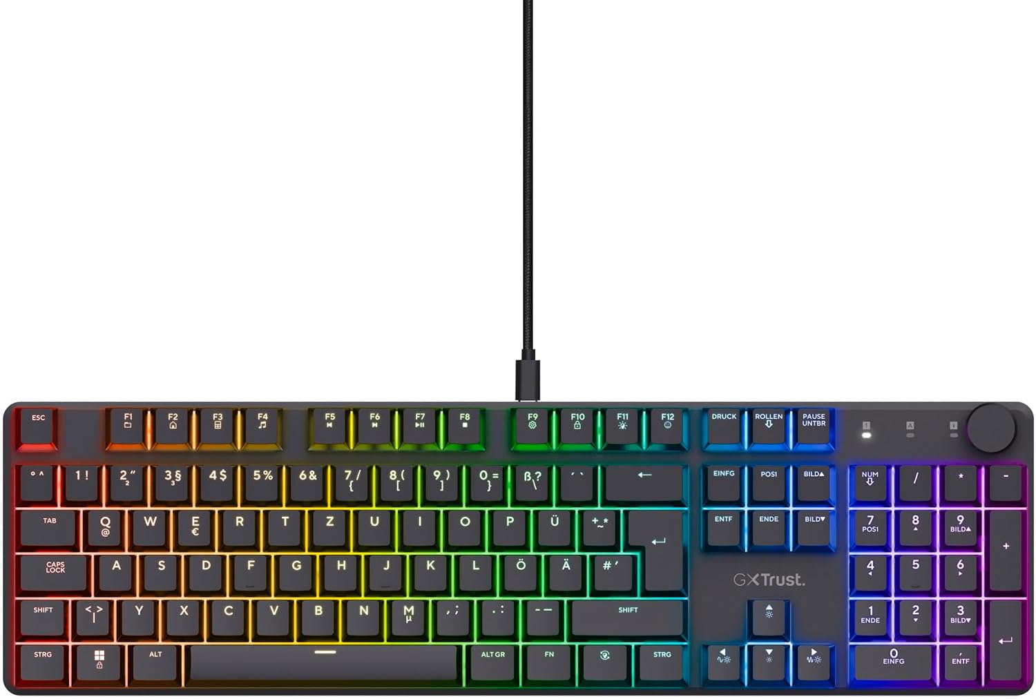 Detalle 2 de Trust Gaming GXT 866 mechanische Tastatur 50M ⌨