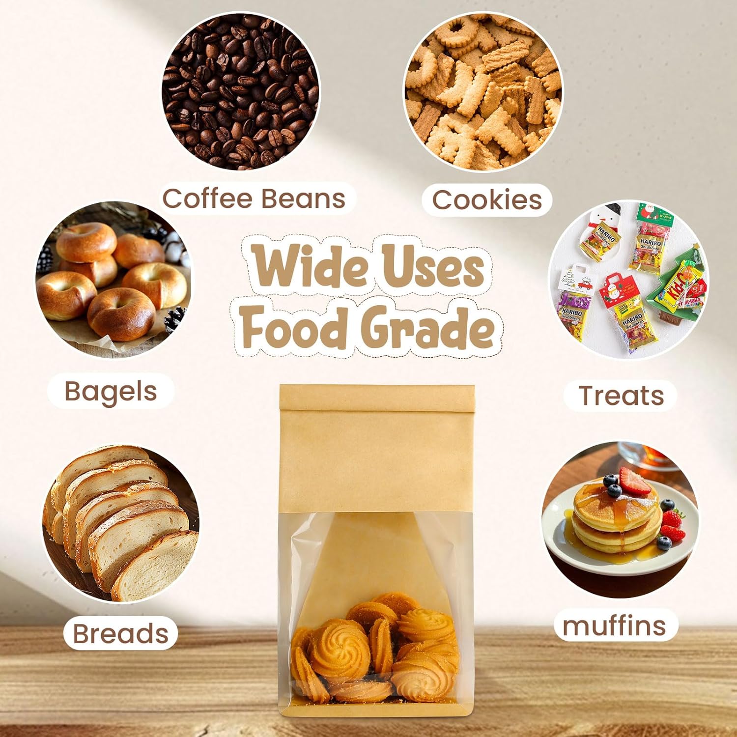 Thumbnail 4 de HONKID Bakery Bags, 50 Pack