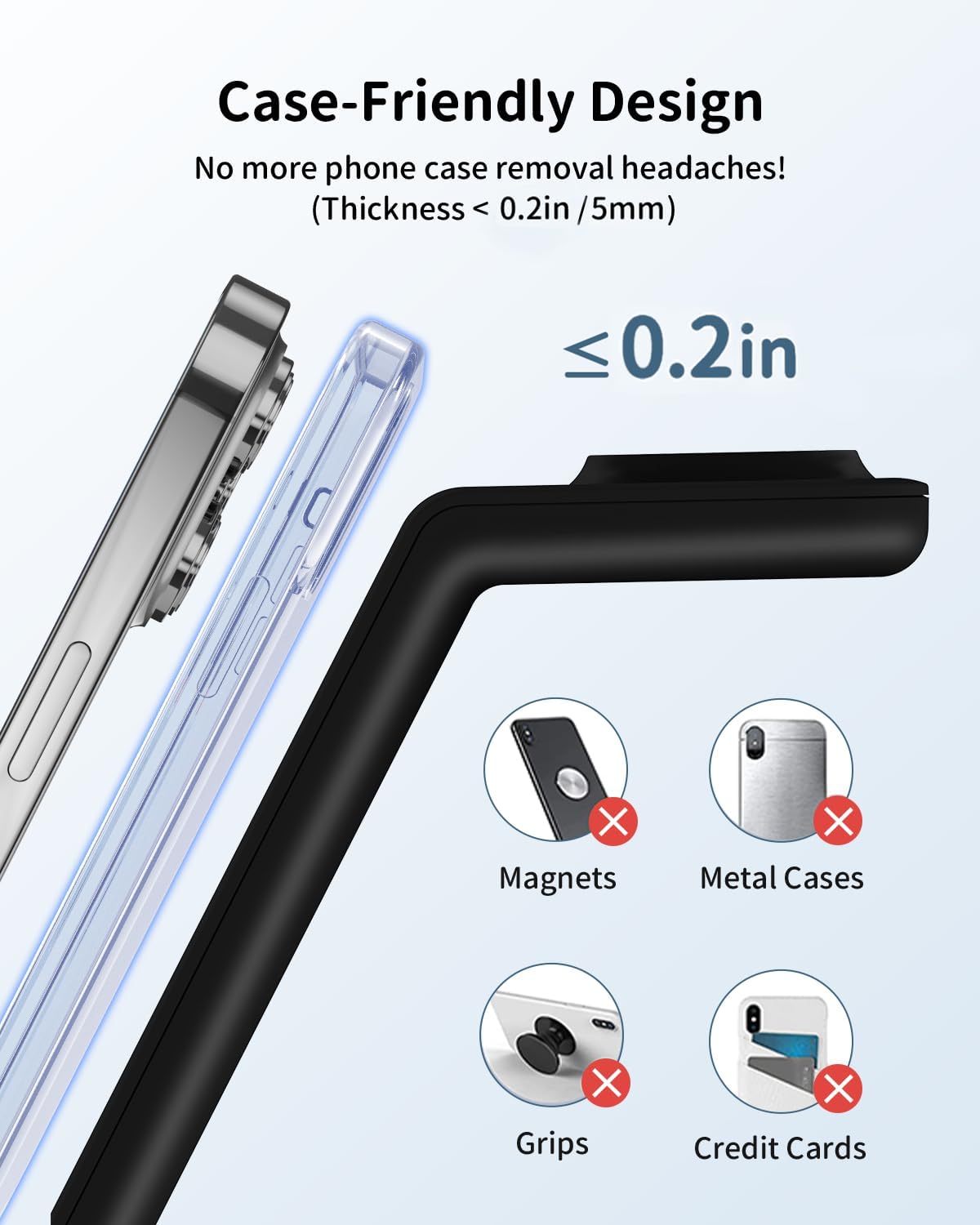 Detalle de GEEKERA 3 in 1 wireless charger 4.8oz