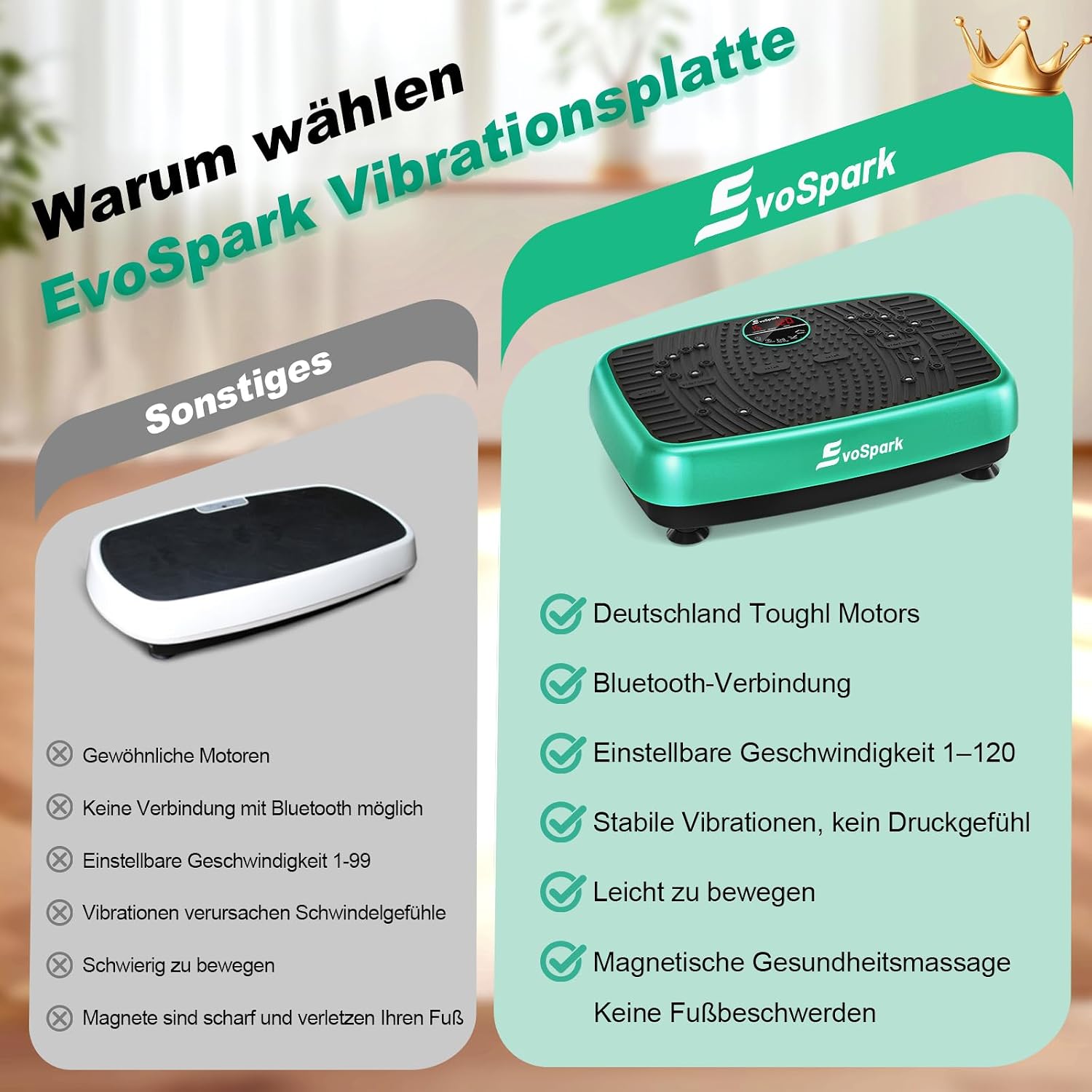 Thumbnail 5 de EvoSpark Vibrationsplatte 450 LBS 🏋
