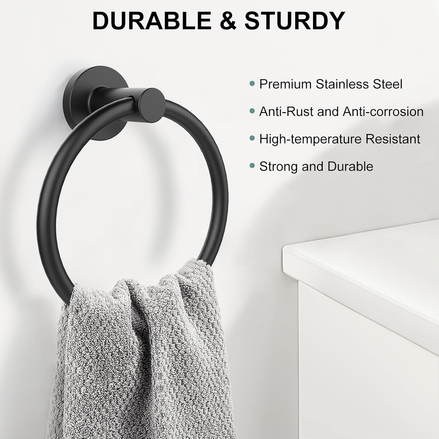 Thumbnail 1 de Towel ring setSail stainless steel