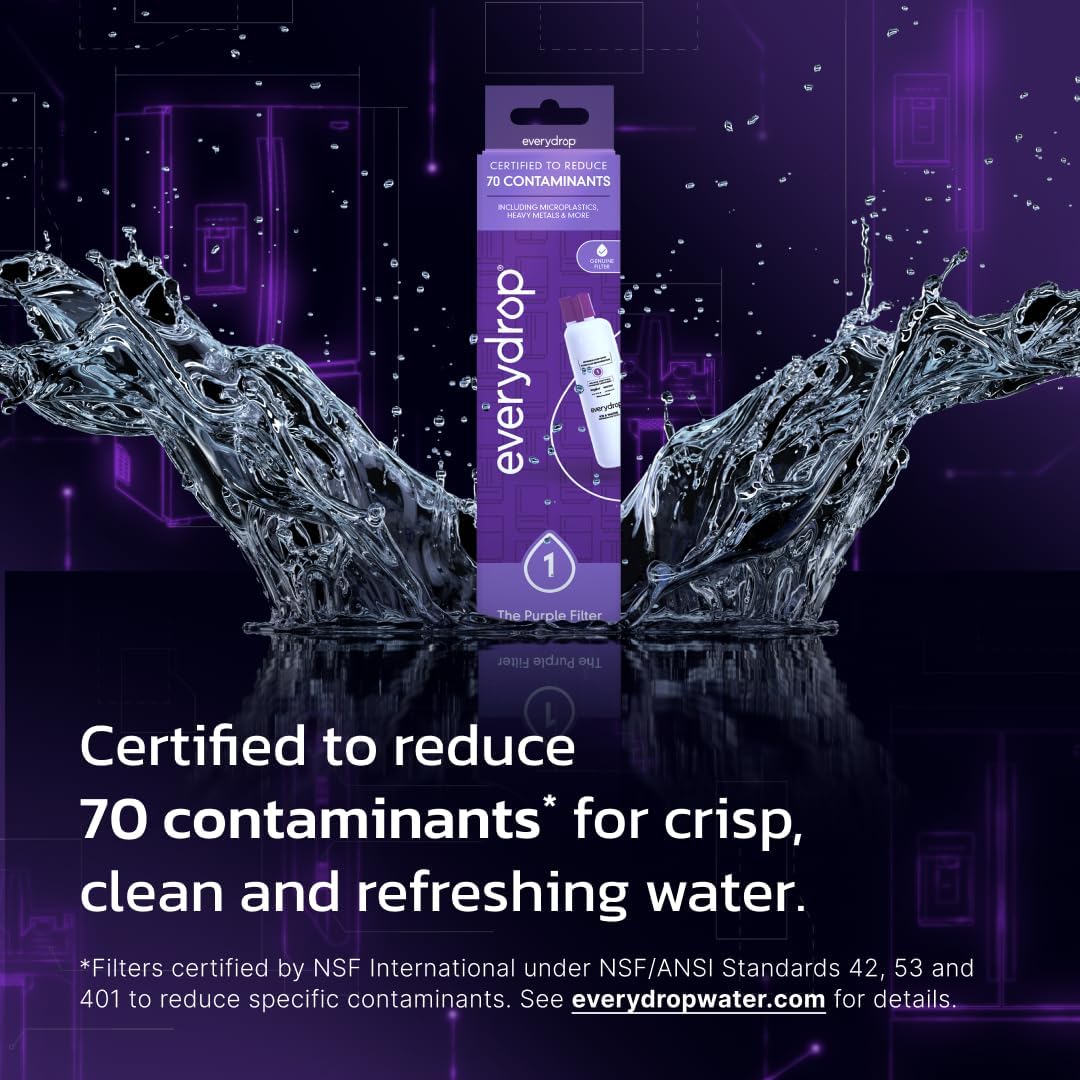 Detalle 2 de everydrop by Whirlpool Ice and Water Refrigerator Filter 1, EDR1RXD1