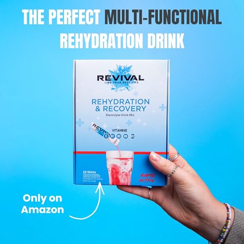 Thumbnail 7 de Revival Rapid Rehydration Electrolytes Powder | High Strength Sachet Drink by Revival Shots