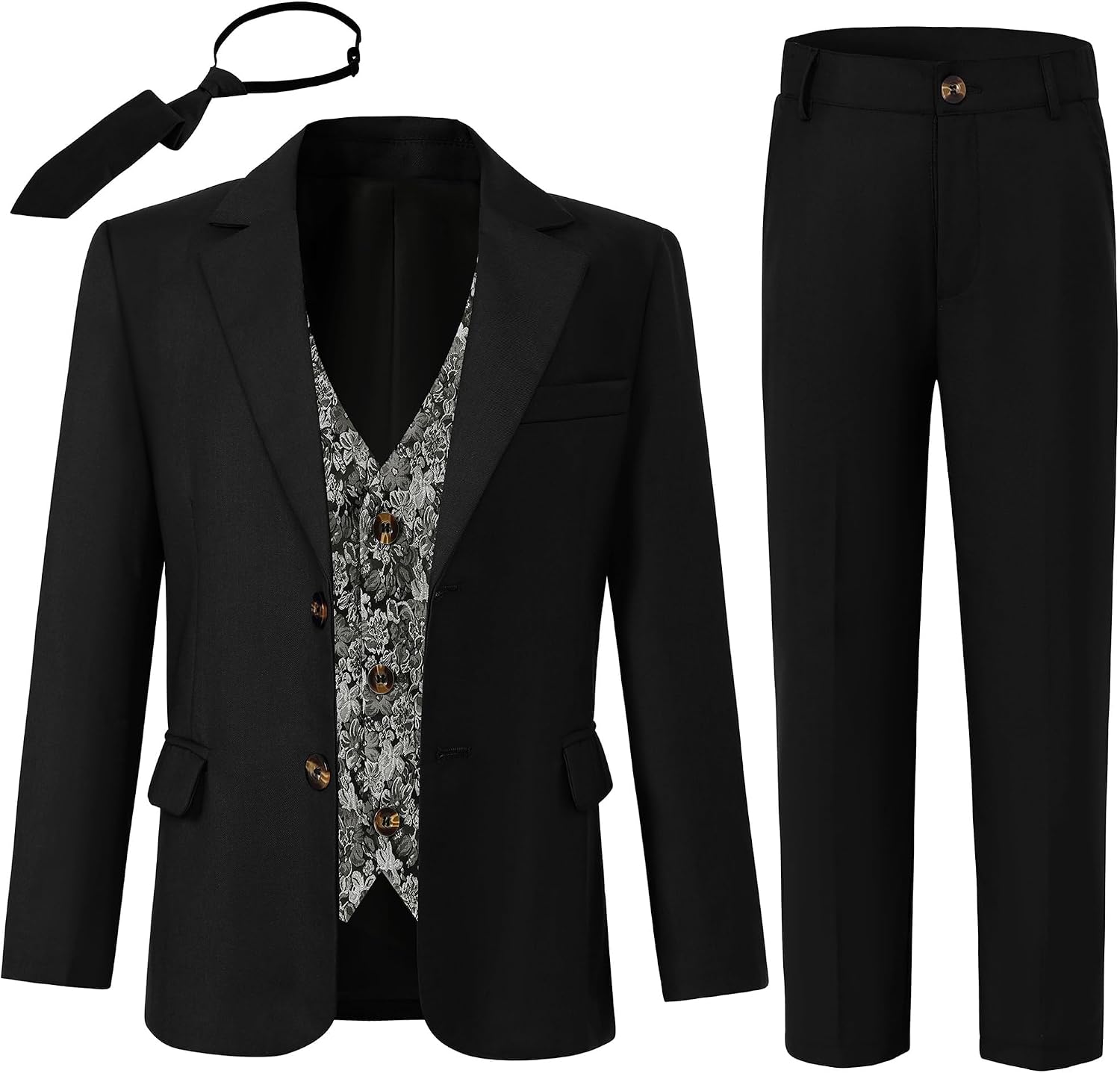 Detalle de SANMIO Boys Suit 4 Piece Slim Fit 5-12